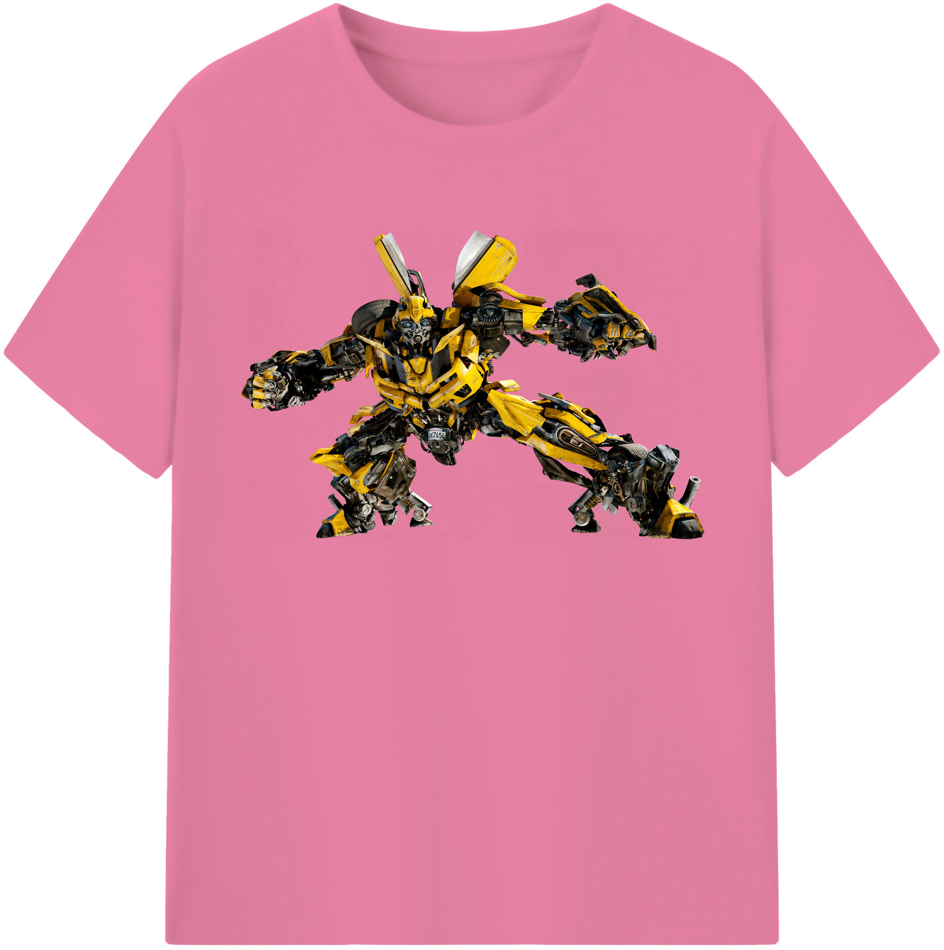 （画像用） Transformers トランスフォーマー 綿100％半袖Tシャツ（フロントプリント）